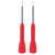 2Pcs Test Probe Insulation Protection Simple Operation 1mm Multimeter Needle Piercing Probe 600V 10ARed