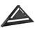 7 Inch Metric Aluminum Alloy Black Oxidation Roofing Triangle Angle Protractor  (Metric )