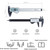 Electronic Caliper 0-150mm Digital Display Vernier Large Screen IP54 Waterproof Plastic Caliper for Antique Measuring