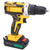 Lithium Electric Drill Rechargeable Cordless Handheld Household Power Screwdriver AC100‑240VEU Plug