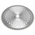 10" Professional Steel Tooth Saw Blade Cutting Disc Wheel Grass Trimmer Cutter (60T)