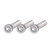 20Pcs Bolt Socket Cap Screws Coarse Thread A2‑70 Stainless Steel M12x1.75 DIN 912M12x80