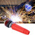 5pcs 10-25 Square Quick Connectors European Connecting Welding Long Round Type Red
