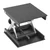 Plastic Plate &amp; Metal Bracket Lifting Platform Stand Rack for Level / Laboratory 90 X 90mm