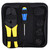 0.5-35 mm² Cable Terminer Crimper Crimp Pliers Crimping Tool Set with Spare Dies & Screwdriver