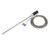 M12 Probe Thermocouple PT100 Stainless Steel Temperature Sensor Probe 200mm 0-400°C5m