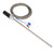 M12 Probe Thermocouple PT100 Stainless Steel Temperature Sensor Probe 200mm 0-400°C5m