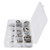 400Pcs E Clip Circlip Retaining Ring 604 Stainless Steel Assortment Set Kit for Bearing