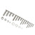 884Pcs Pan Cross Screw Nut Washer Assortment Kit with Hex Wrench M2 M3 M4 M5 304 Stainless Steel Screw Set