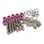 80Pcs Plasma Cutting Torch Consumables Kit Tips Equipment for 40 50 60A SG 55 AG 60 WSD 60