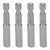10Pcs Electric Screwdriver Bits Hardened Hex Socket Magnetic S2 Alloy Steel 8mm 50mm
