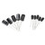 Electronics Components Basic Starter Kit with LED Precise Potentiometer Buzzer Capacitor Resistor