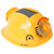 Solar Hard Hat 5 Gear Dual Cooling Fan Strong Bright Light Construction Safety Helmet  100‑240V