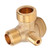 Check Valve Brass Material 1‑Way Threaded Connection Air Pump Accessories 1/2x3/8x10