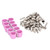 54 Pieces Plasma Cutter Torch Parts Electrode Nozzle Set Ceramic Shield Cups Cutting Consumables for AG60 SG55