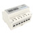 Electric 3 Phase 4 Wire Energy Meter Guide Rail LCD Display Electricity Meter 7P AC230V 400V