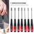 7PCs Socket Screwdriver Elongated Thin Hand Tool Repair Kit Chrome Vanadium Steel Non-Slip