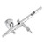 KKmoon Professional Gravity Feed Airbrush Set for Art Painting Tattoo Paint Hobby Spray Model Air Brush Nail Tool 0.2mm 9cc