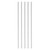 5Pcs DShaft 410100060260 Stainless Steel Φ6mm Compatible for gobilda TETRIX Robots