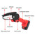 110V Rechargeable Handheld Portable Electric Pruning Saw Cordless Mini Chainsaw Small Wood Splitting Chainsaw One-handed Pruning Tool Power Chain Saw with Lithium Battery & Storage Case for Garden Orchard Tree Branch Wood Cutting