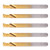 5pcs CNC End Mill HighSpeed Steel Spiral Router Bit Milling Cutter Accessory 4 X 8 X 45mm