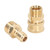 5000PSI High Pressure Washer Fittings Washing Machine Pipe Adapter Female Male Connectors M22x1.5mm Male Thread Plug and Socket