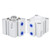SDA40 Thin Air Cylinder Aluminum Alloy Double Action Pneumatic Components 10/15/20mmSDA40X15