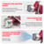 High Volume Low Pressure Paint Sprayer Set Gravity Feed Air Spray Gun with 1.4mm Nozzles 600ml Feed Cup for House Painting Car Furniture Varnish and Top Coat