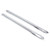 2Pcs Tire Pry Bar Carbon Steel Hood Head Effort Saving Tyre Lever Bar Set Tire Repair Tool 16in