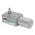 Gear Motor 24V Worm 2W Adjustable Speed Reversible with Bracket