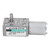 Gear Motor 24V Worm 2W Adjustable Speed Reversible with Bracket