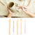 2 Set Clay Wood Sculpting Tool Wooden Handle Pottery Carving Ceramic Modelling Supplies