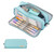 Canvas Pencil Case Large Capacity Pencil Cases Pencil Pouch with 3 Compartments for Kids School Stationary Office Storage Makeup Bag