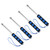 4Pcs Telescopic Rod Tool Portable Extending Long Pen Pick Up Stick Home Inspection Tool 120cm
