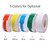 Niimbot Thermal Transfer Cable Label Skicker PET Paper for B18 Label Printer Barcode Price Size Name Blank Labels Waterproof Tear Resistant 14x120mm 55sheets/roll for Price Tag Office Supplies Clothing Stores Cable Wires