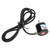 Encoder AB 2‑Phase Incremental 5‑24V DC Solid Shaft Encoder for Office Automation Engineering100B