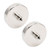 2Pcs Pot Magnet 270kg Pulling Force Rust Resistant Neodymium Magnet for School Home