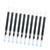 10Pcs Gel Pen Refills 0.5mm Black for Coloring 4th Gen Neutral Rollerball Antiswallowing Puncture Proof for Prison