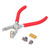 Leather Punching Pliers High Carbon Steel DIY Manual Rhombus Hole Puncher Hand Tools