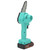 Mini Electric Pruning Saw HandHeld Charging Garden Trimming Chainsaw FYD001 Green
