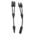 1 Pair Y Branch Connector Solar Panel Adapter Cable Splitter