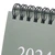 2024 Mini Calendar Double Wire Coil Calendar Desktop Daily Planner for Home and Office Planning 105x75mm Light Green
