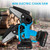 Mini Electric Chainsaw Cordless One-Hand Wood Cutter Portable Handheld Woodworking-Saws for Gardening Pruning Trimming