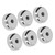 20Pcs Round Cup Neodymium Magnet NdFeB Stainless Steel Anti Corrosion Ring Rare Earth Magnet for Industry