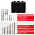 20PCS Drill Bit Set Screwdriver Bit Set Impact Driver Bit Set for Wood, Metal, Steel and Security Screwdriver Bits for Power Tool with Case