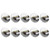 10Pcs Tungsten Alloy Wire Cutting Line High Toughness for Mobile Phone Screen Separation0.08mm