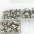 62Pcs M6/M8/M10 Grease Fitting Assortment Kit Grease Nipples Set with Plastic Box
