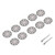 10pcs Rotary Tool 30mm 8 Holes Diamond Circular Saw Blades Cutting Wheel Discs   2 Mandrel