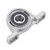 KP001 12mm Pillow Block Bearings Flange Bore Auto Self Adjust Center Mounted Support