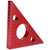5in/13cm Right Angle Triangle Height Ruler Aluminum Alloy Carpenter Measuring Tool